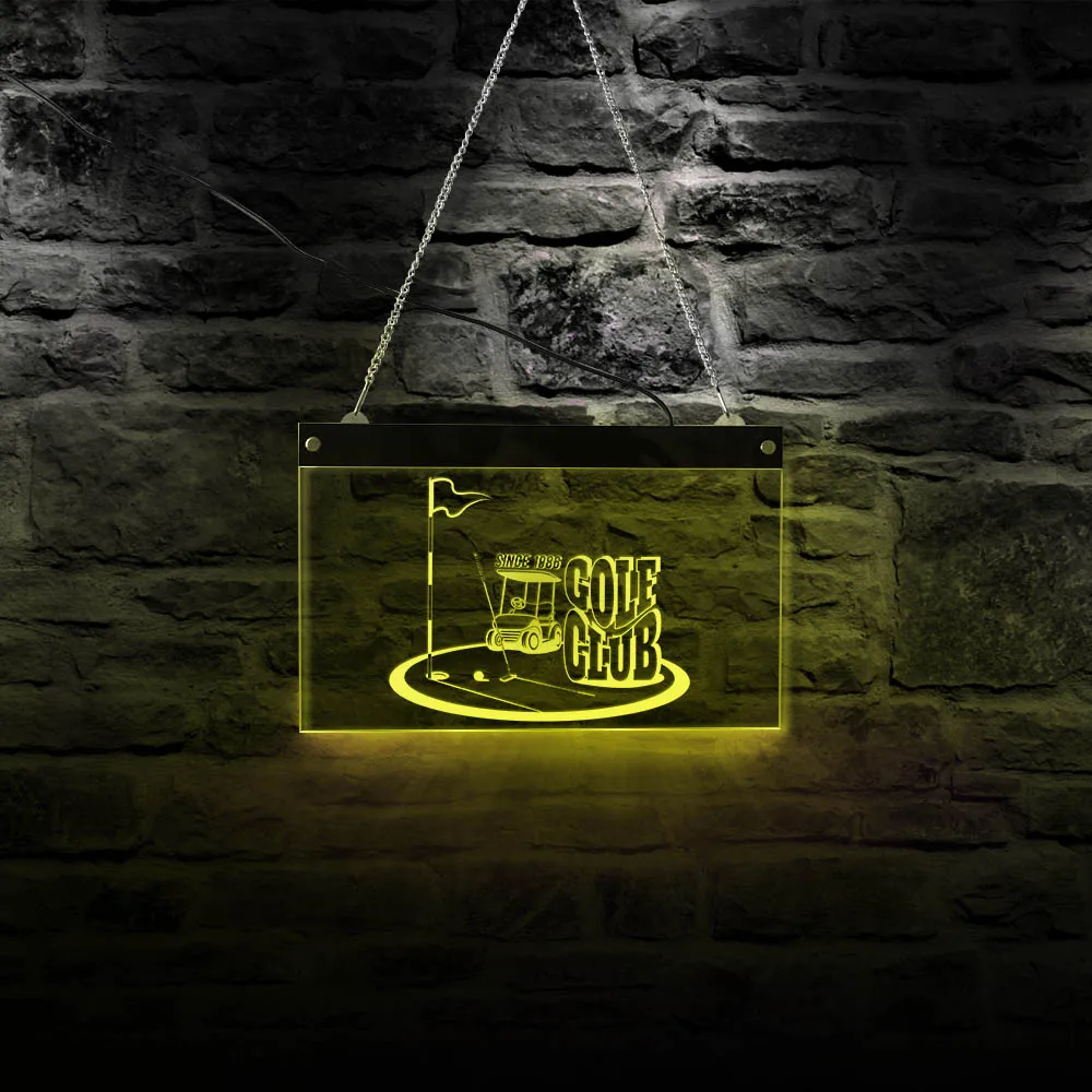 Гольф-клуб светодиод под открытым небом бизнес-дисплеи Гольф настенный