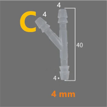 

Пластиковые соединители для труб Pixiuonline S701 4-10 мм