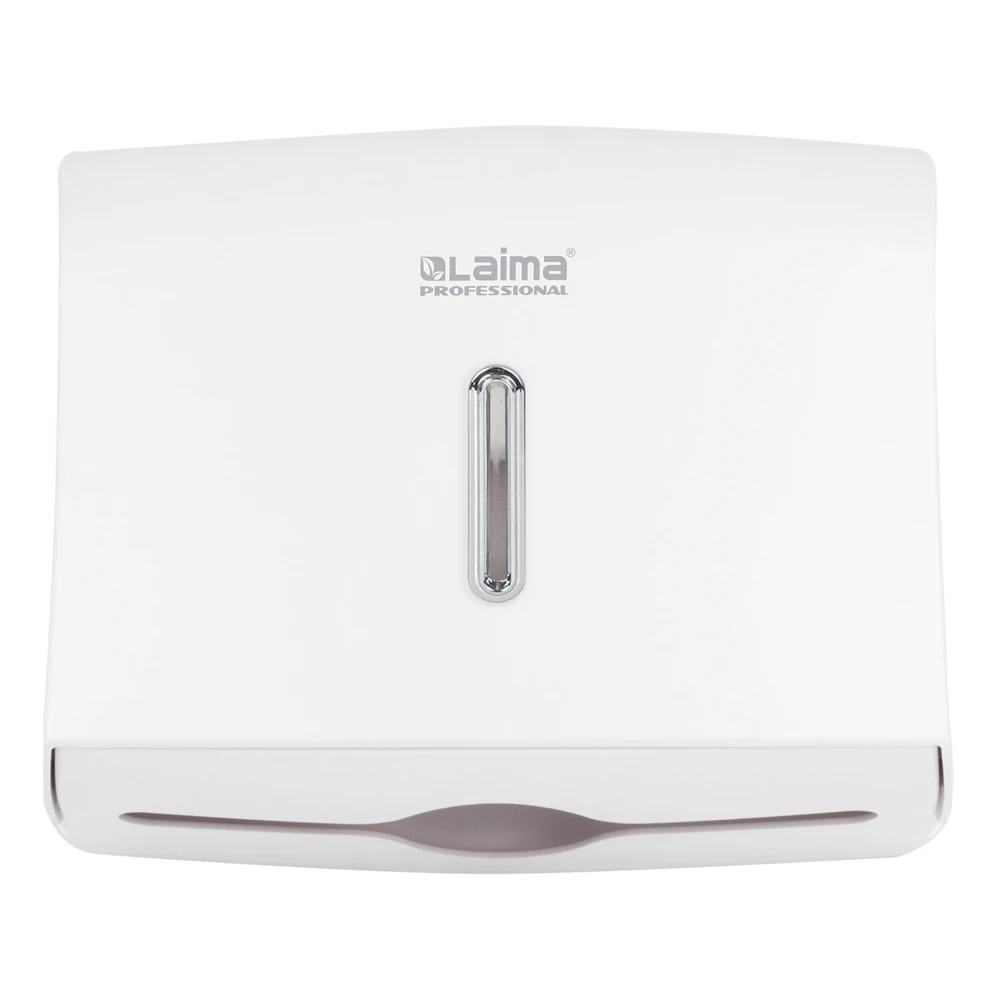 Диспенсер для полотенец Laima Professional Economy 605049 Interfold белый ABS система H2 - купить по