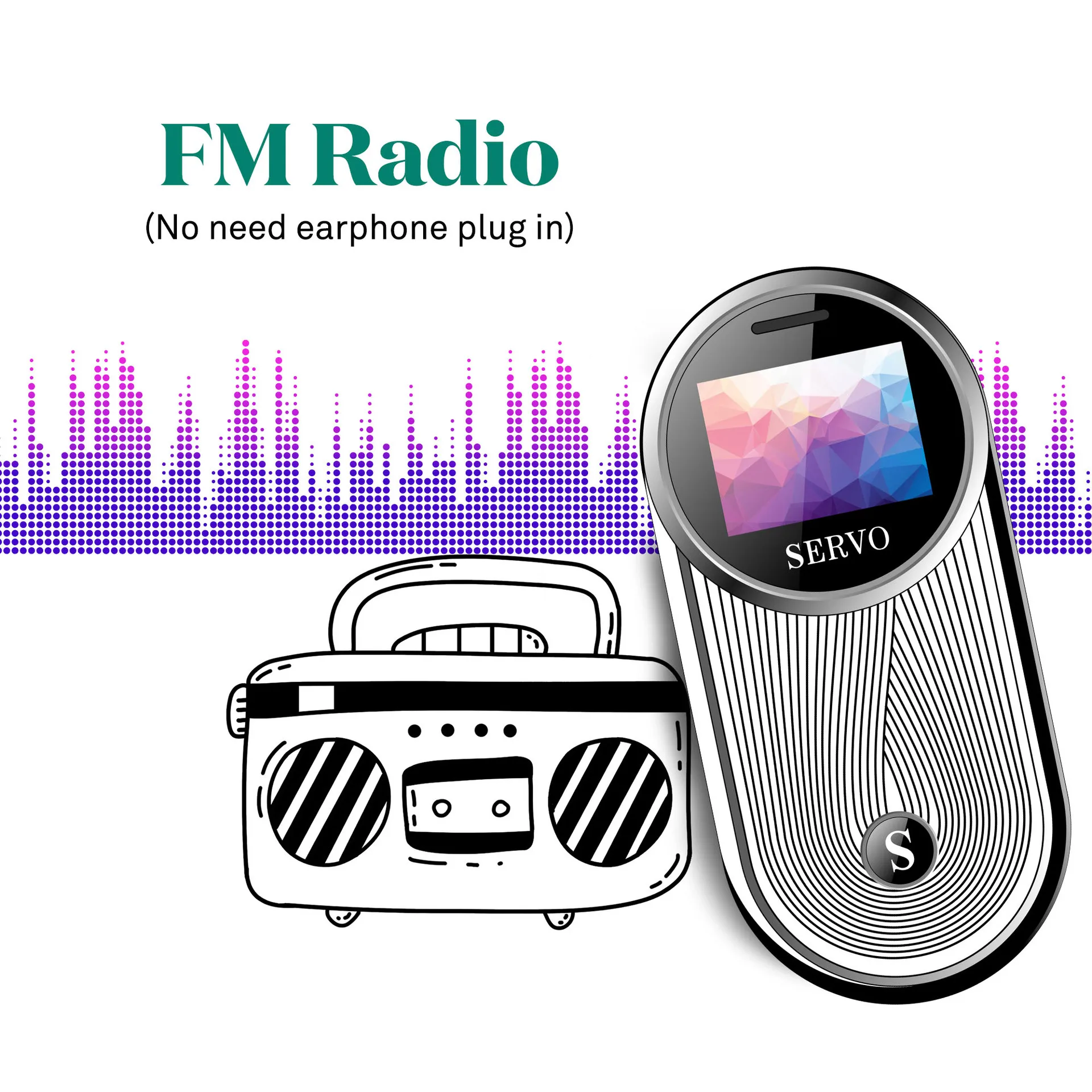 Мини-телефон с сервоприводом AURA вращающийся на 360 градусов две Sim-карты Bluetooth