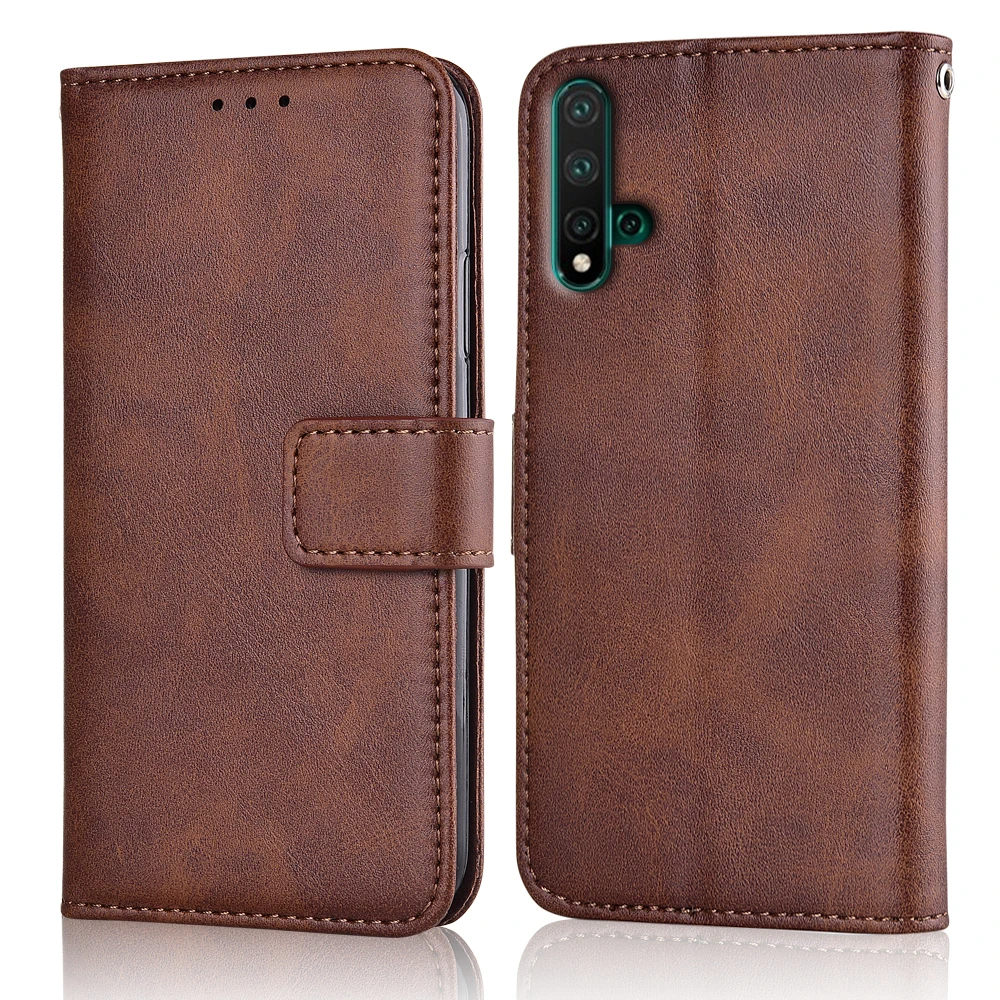 Nova 5pro тонкий кожаный чехол с откидной крышкой для Huawei Nova 5 Pro 6,39 