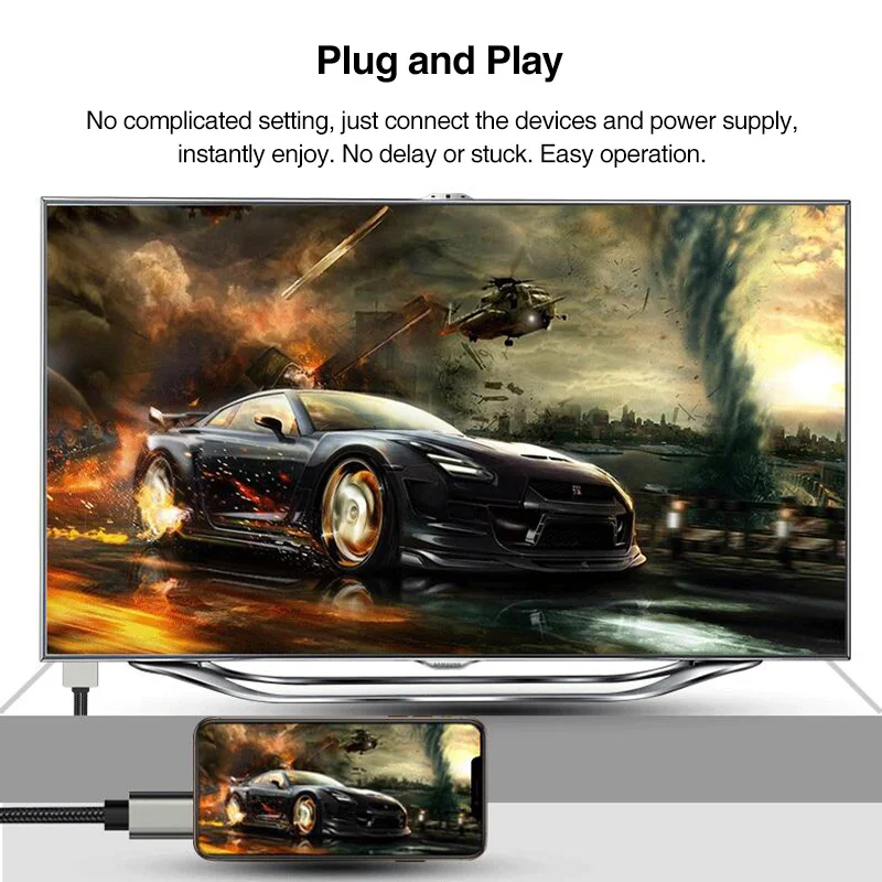 Кабель HDMI 2 м HD 1080P Аудио конвертер USB адаптер кабель для HDTV TV Digital AV Android iphone |