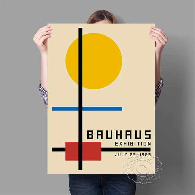 

BJYWDAP Постер Bauhaus Лестница