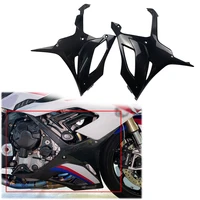 for bmw s1000rr s1000 rr motorcycle 3k carbon fiber gloss 100 twill weave belly pan fairings side protection 2019 2020