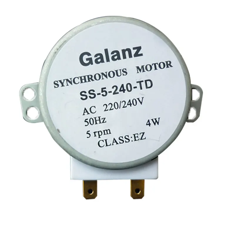 Аксессуары для микроволновки SS-5-240-TD AC220-240V Synchronous 5RPM синхронный мотор лотка