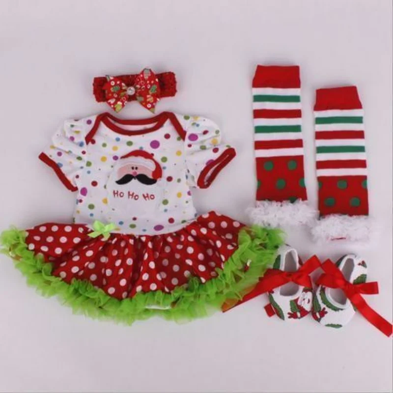 

Reborn Clothing Newborn Dress Baby Girl Doll 20-22'' Clothes Dress Set Kid Gift American Girl Doll Clothes Baby Born