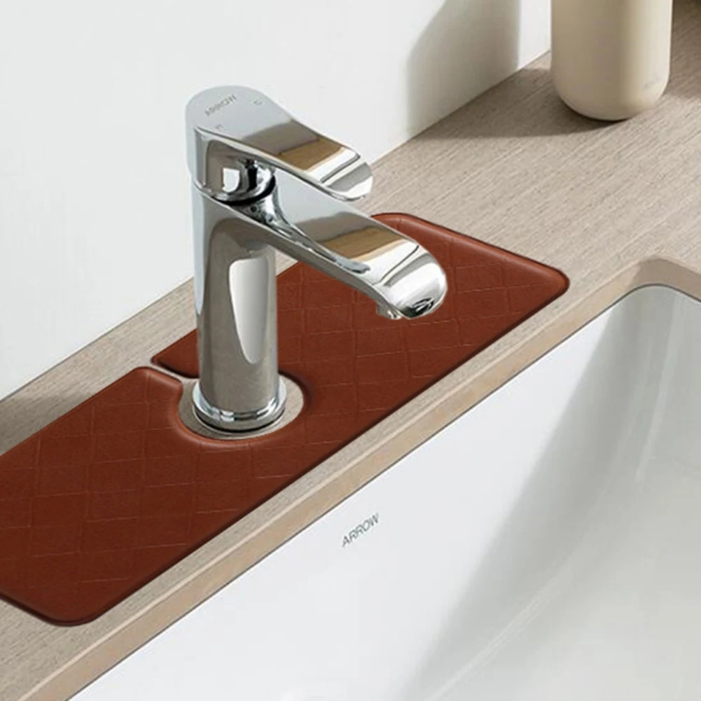

Faucet Absorbent Mat Faucet Counter Sink Absorbent Pad Faucet Drying Mat New Style