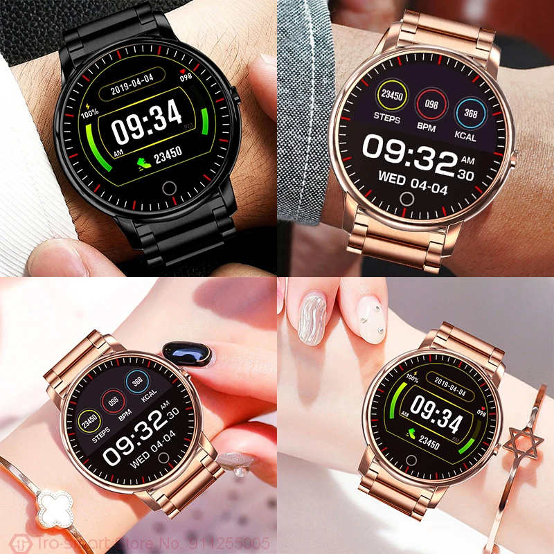 Смарт часы Trosmart мужские и женские электронные смарт для Android IOS фитнес трекер из