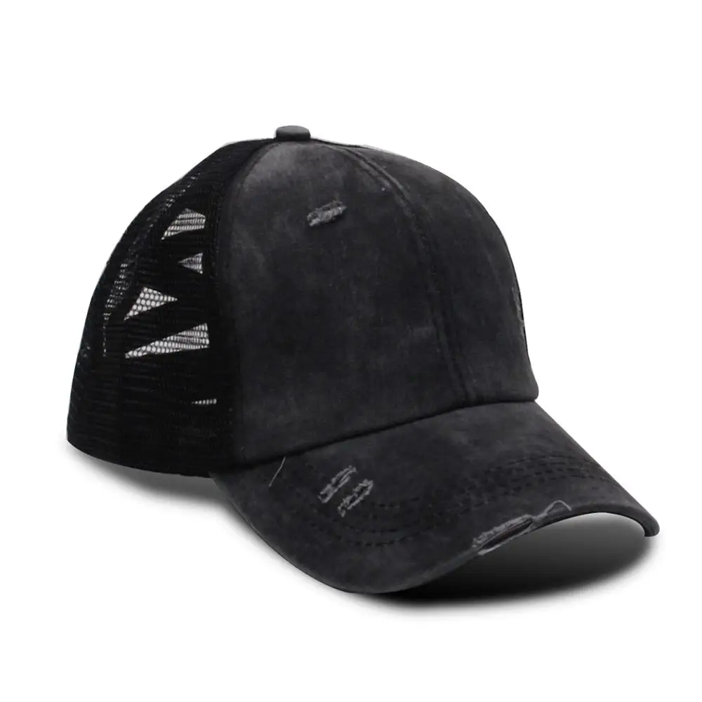 

Wholesale Audlt Criss Cross Hat DOM1121618 Leopard Baseball Mesh Hat With Criss Cross Back Sun Hat