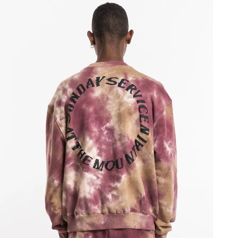 Мужские и женские толстовки Kanye West высококачественные махровые хлопковые