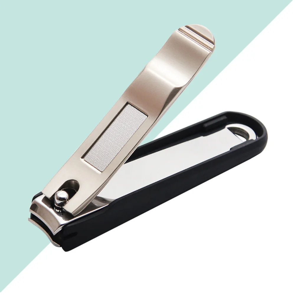 

Anti-splash Nail Clippers Professional Nail Clipper Stainless Steel Nail Tool for Salon (Champagne Large Size)