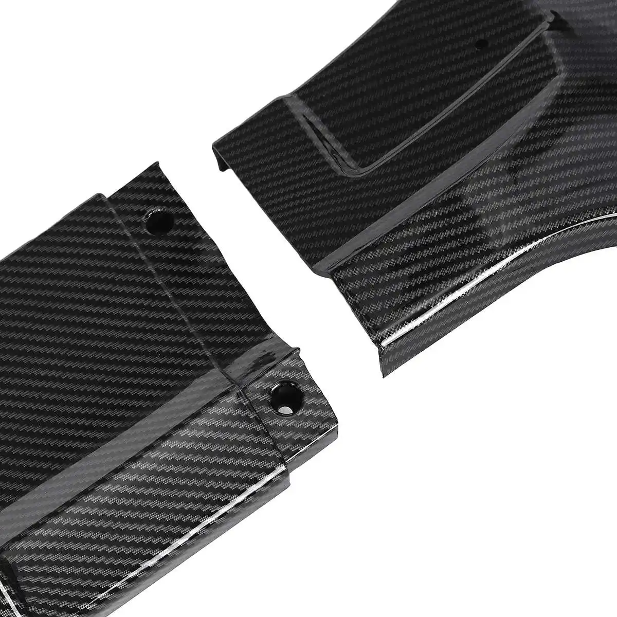 Разветвитель переднего бампера для автомобиля 3 шт. спойлер Volkswagen Golf MK7 MK7.5 GTI R GTD