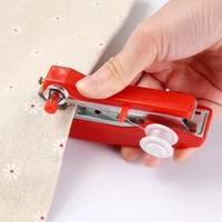red mini sewing machines needlework cordless hand held clothes useful portable sewing machines handwork tools accessories hot