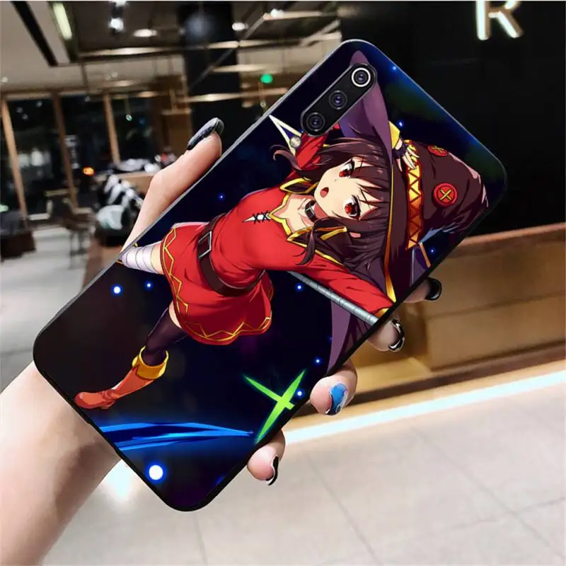 HUAGETOP KonoSuba Megumin Kono чехол для телефона Huawei Honor 30 20 10 9 8 8x 8c v30 Lite view pro | Мобильные