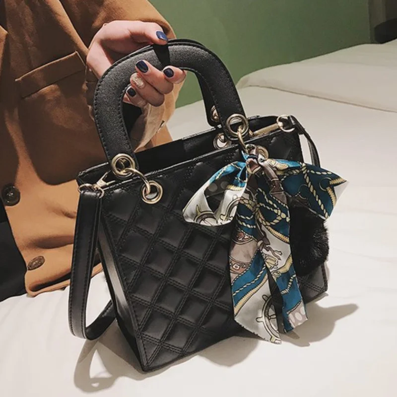 

Lattice Crossbody Bags For Women 2022 Luxury Handbags Designer Ladies Hand Tote Shoulder Messenger Bag Sac A Main Female Sling