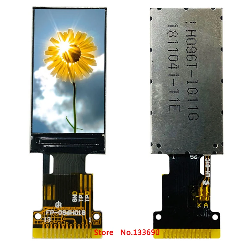 0,96 дюймовый tft ips полноцветный дисплей 80(RGB)* 160 80*160 пикселей 65K цветов st7735s st7735 последовательный порт SPI 3,3 V 13pin FP-096H01B