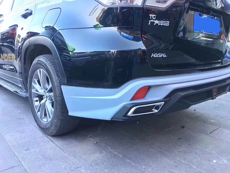 Передние и задние бамперы комплект кузова для хайландера 2015 2016 2017 2018 хайлендера