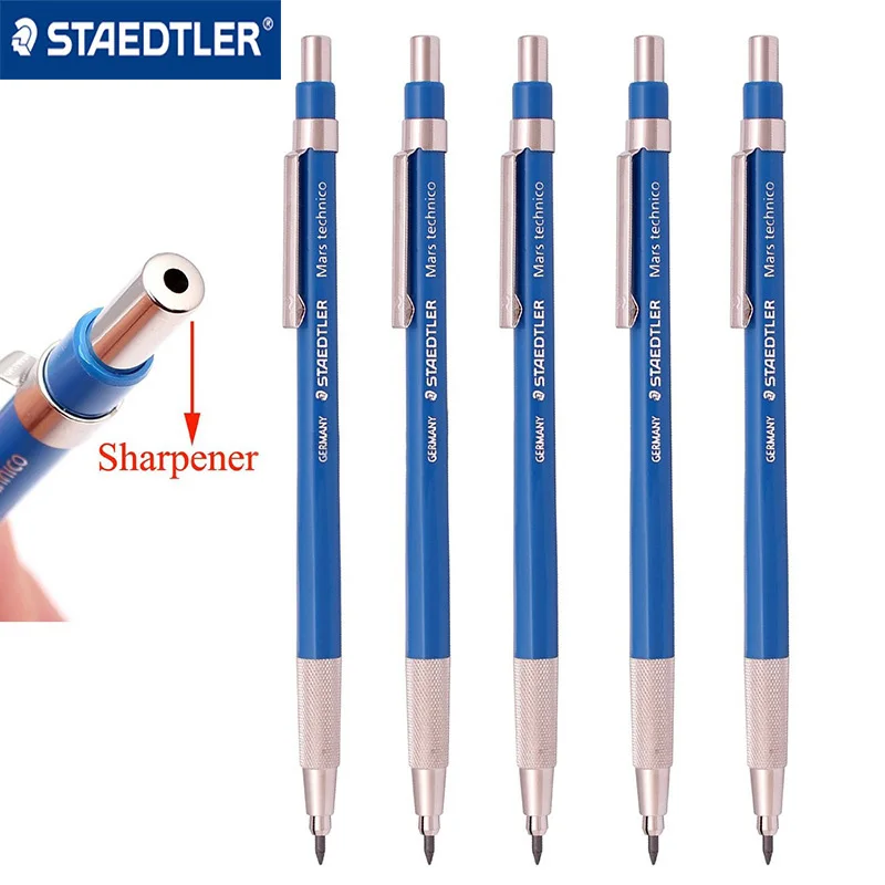 Механические карандаши и ластик STAEDTLER 780 C школьные канцелярские принадлежности