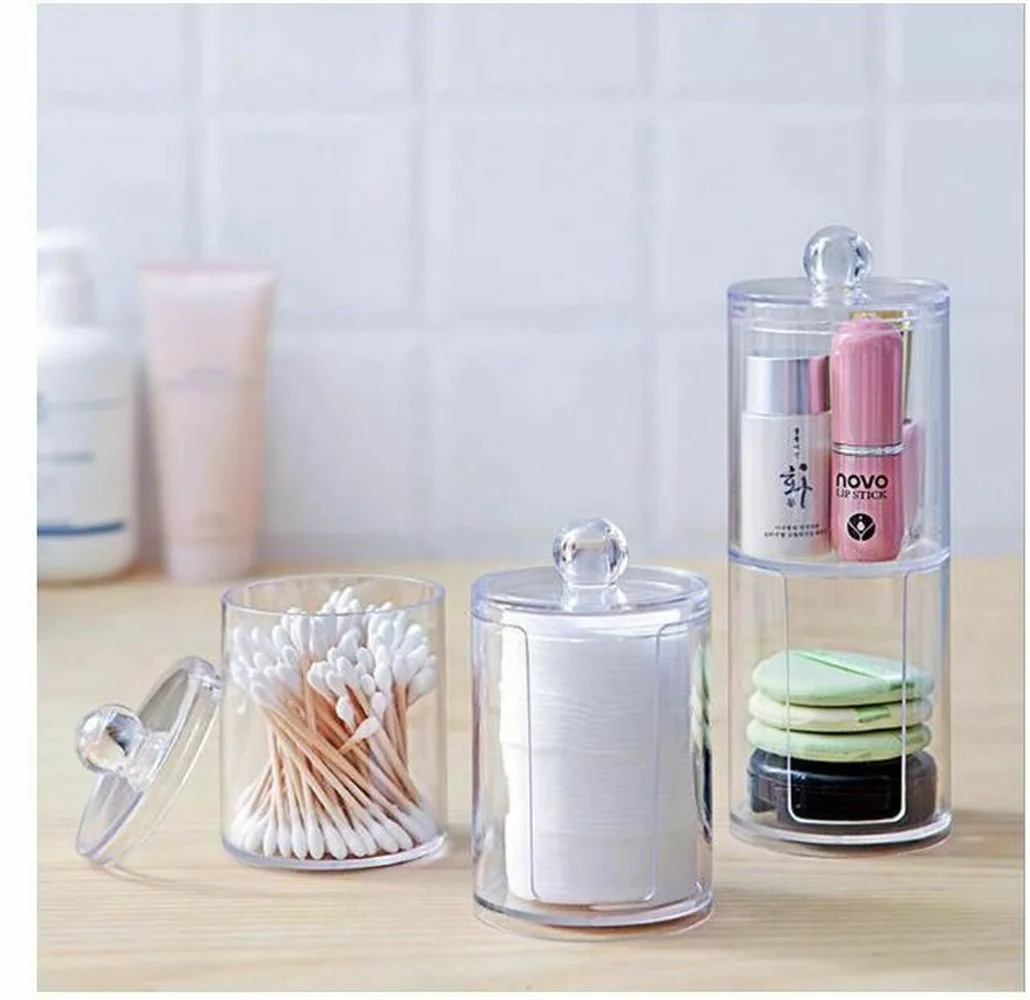 

Контейнер для ватных дисков, многофункциональный органайзер для хранения