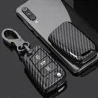 Чехол для автомобильного ключа чехол для ключей для Skoda Octavia 3 Superb 3 Karoq Kodiaq держатель для стайлинга автомобиля оболочка для ключей аксессуары из углеродного волокна