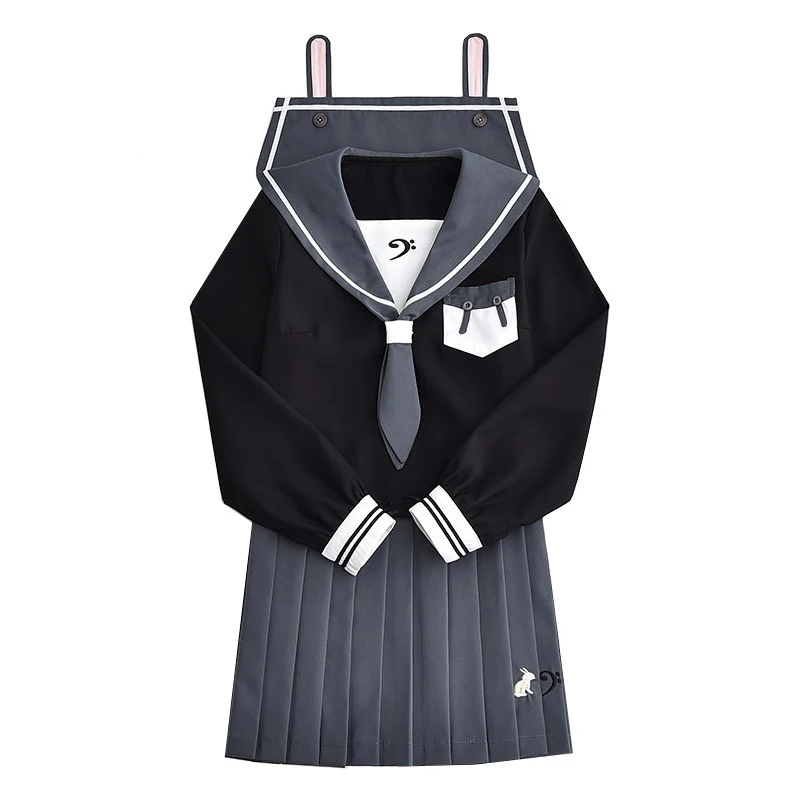 Женский костюм моряка с длинным рукавом японский и корейский стиль для