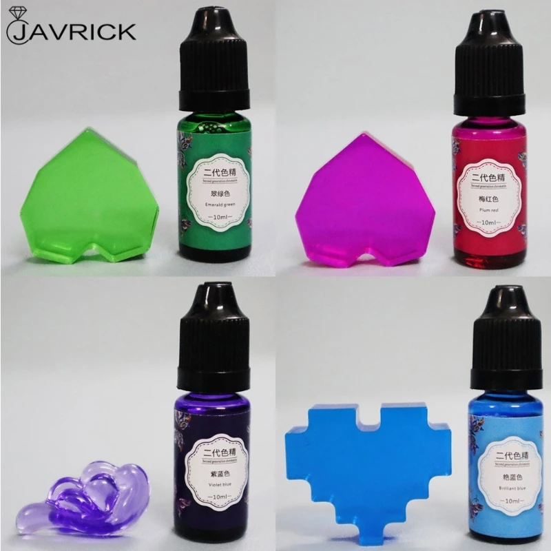 

28 Colors Liquid Epoxy Resin Pigment Epoxy Resin UV Resin Art Jewelry Making Concentrated Colorant Resin Coloring Dye Kit