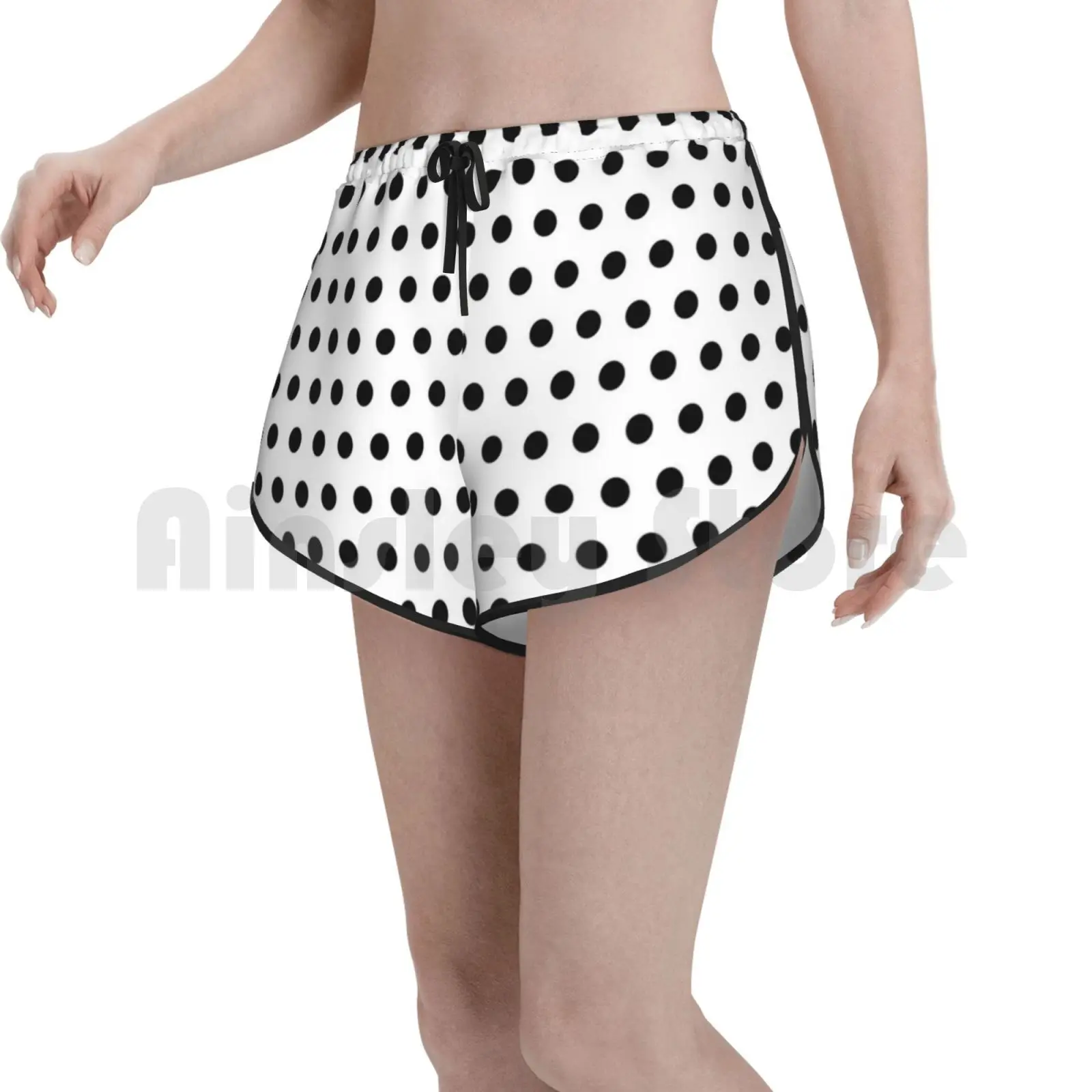 

Polka Dot Swim Shorts 333 Beach Shorts Cold Hygiene Flu Quarantine Work From Home Virtual Meetings Self