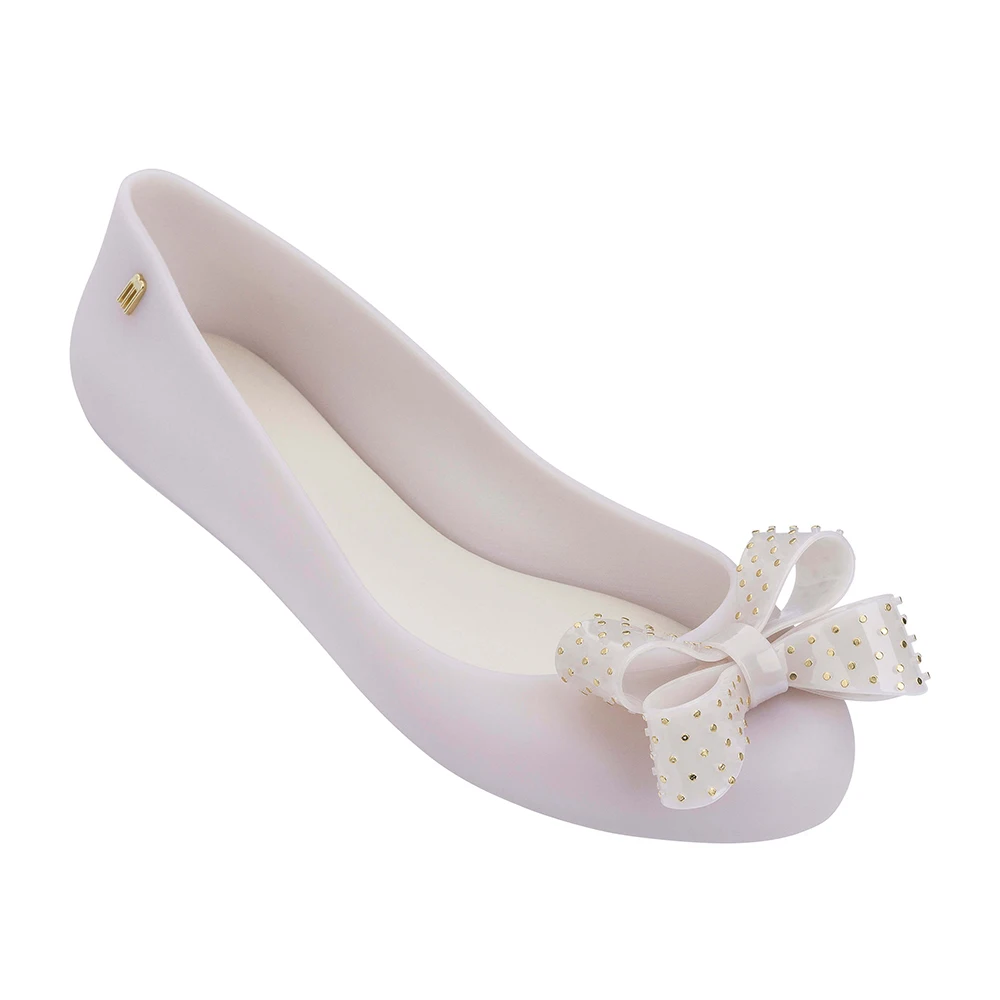Melissa Space Love Women 2020 New Cute Bowtie Flat sandals Brand Women's Jelly Shoes slippers Female | Обувь