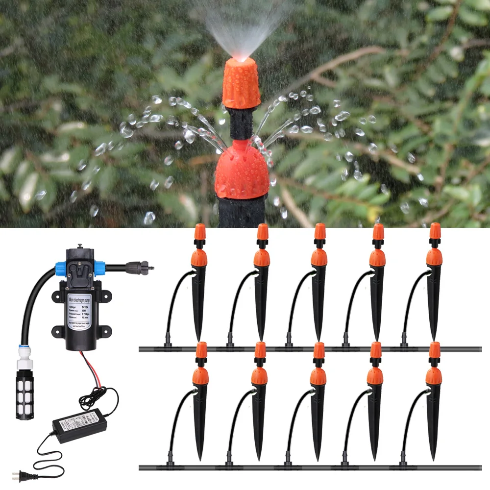 Набор для полива сада, 10-25 м, 100-240 В, 45 Вт Набор для полива сада, 10-25 м, 100-240 В, 45 Вт
