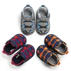 Сандалии для новорожденных мальчиков и девочек, мягкая дышащая обувь, Размеры 0-18 месяцев