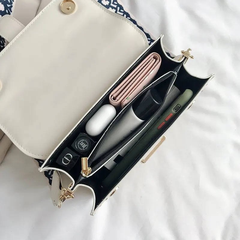 Модная дизайнерская сумка через плечо высокое качество кожаные сумки для женщин