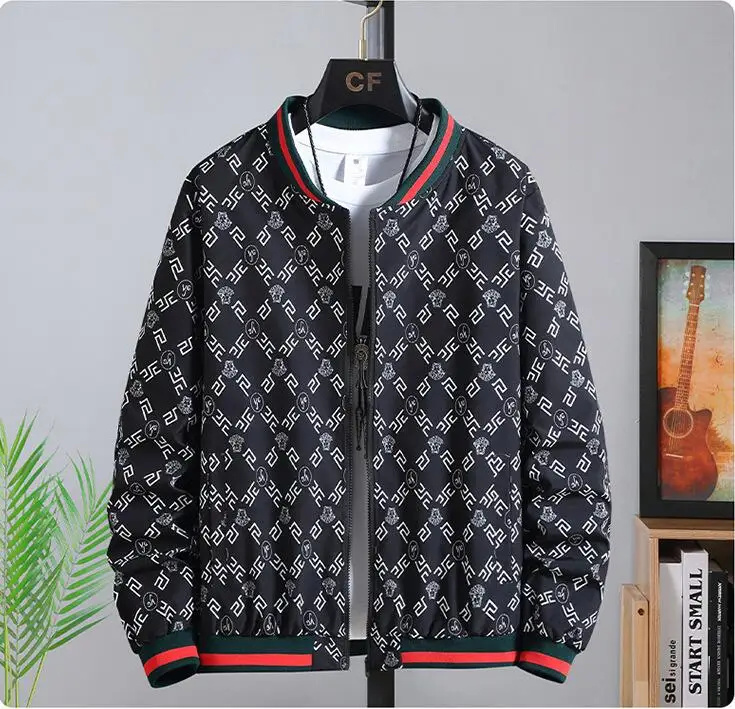 

7XL autumn designer jacket men fashion casual zipper jackets coats veste homme chaquetas jaqueta masculina men clothing