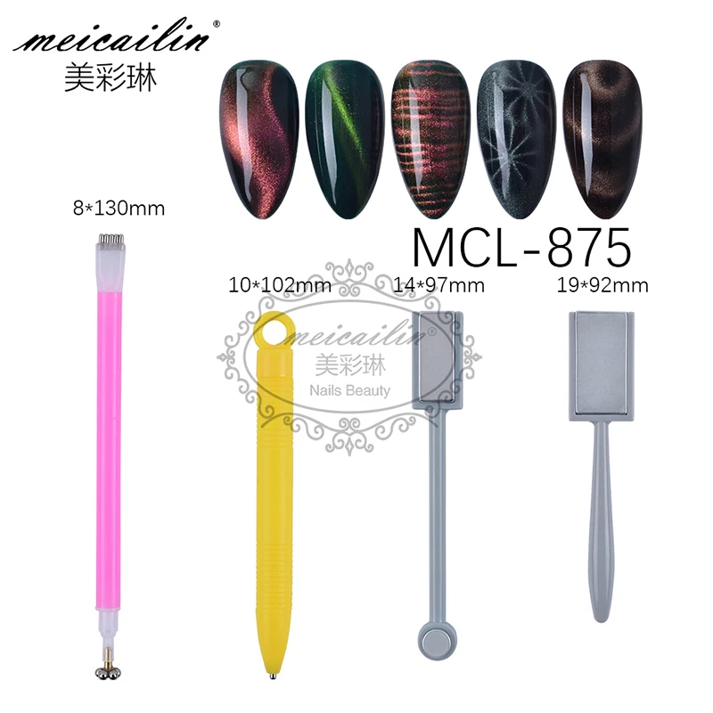 4 стиля/набор магнитная ручка с эффектом кошачий глаз|Доттсы| |