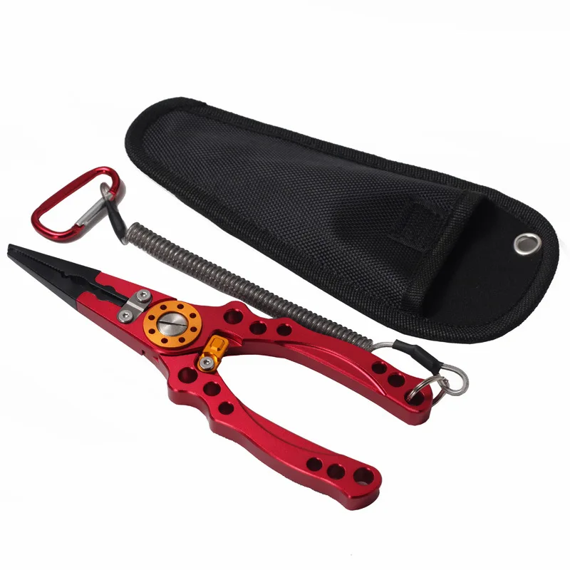 

Fishing Pliers Fishing Tools Line Cutter Multifunctional Knot Aluminum Alloy Scissors Hook Remover 150g 20CM Fishing Equipment