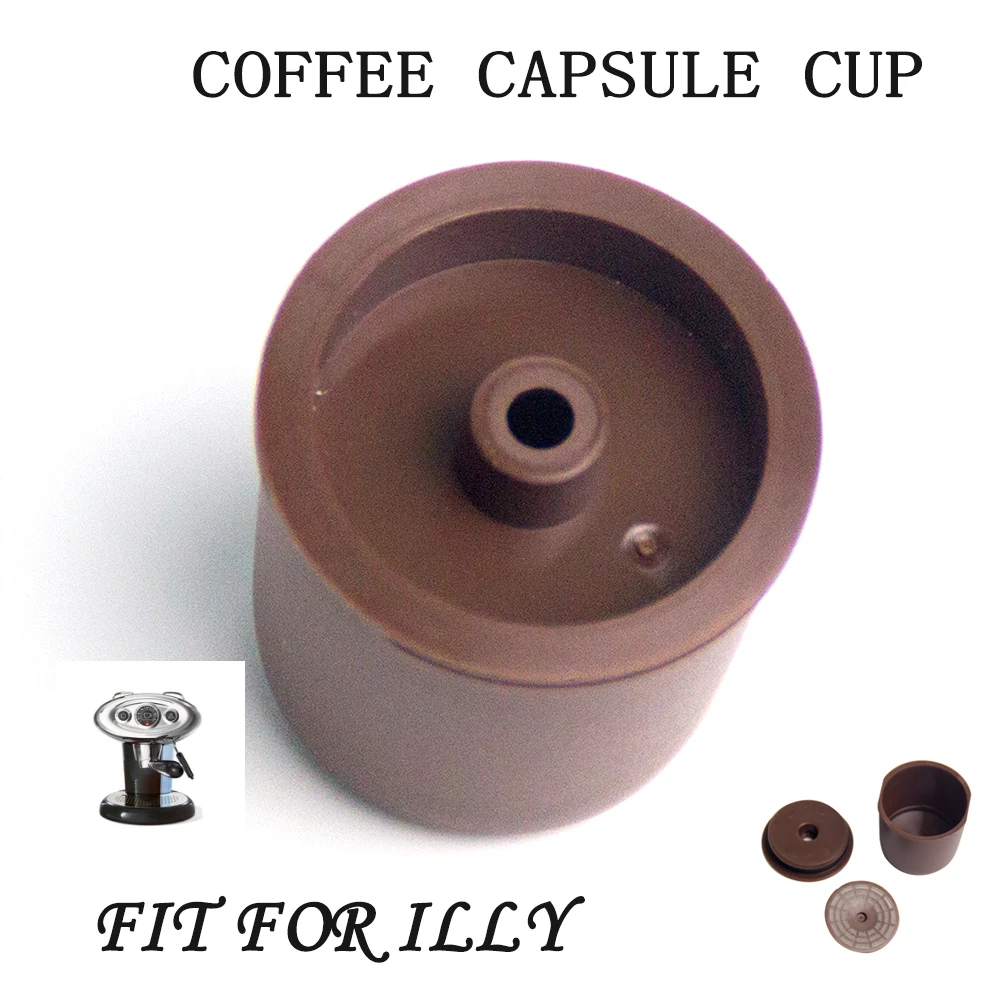 Reusable Iperespresso Capsule Refillable Coffee Capsulone Cups Compatible illy Machines Refill Filter | Дом и сад