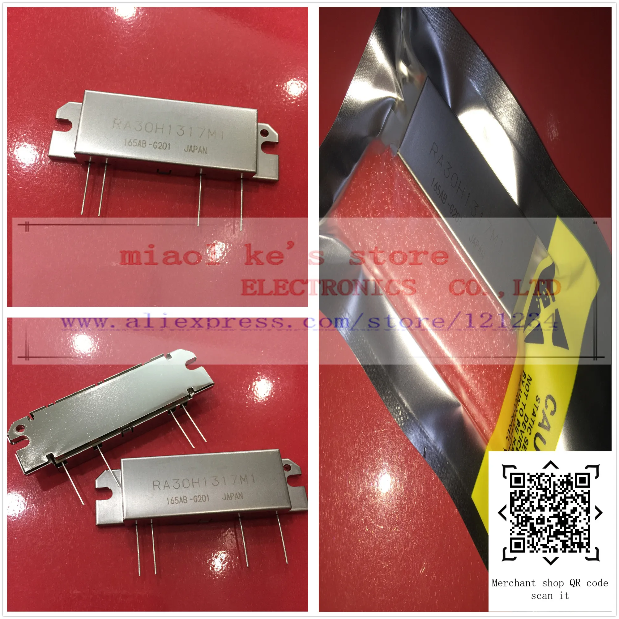 100%New original: RA30H1317M1 RA30H2127M1 RA30H3847M1 RA30H4452M1 H2M - RF MOSFET MODULE | Электронные компоненты и