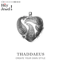pendant large heart locket2021 brand new fine glam jewelry europe bijoux romantic gift for woman