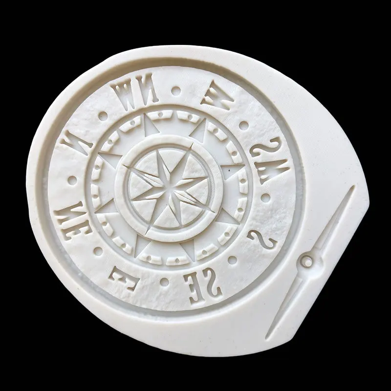 

Compass DIY baking mould for decorative accessories of clay paste