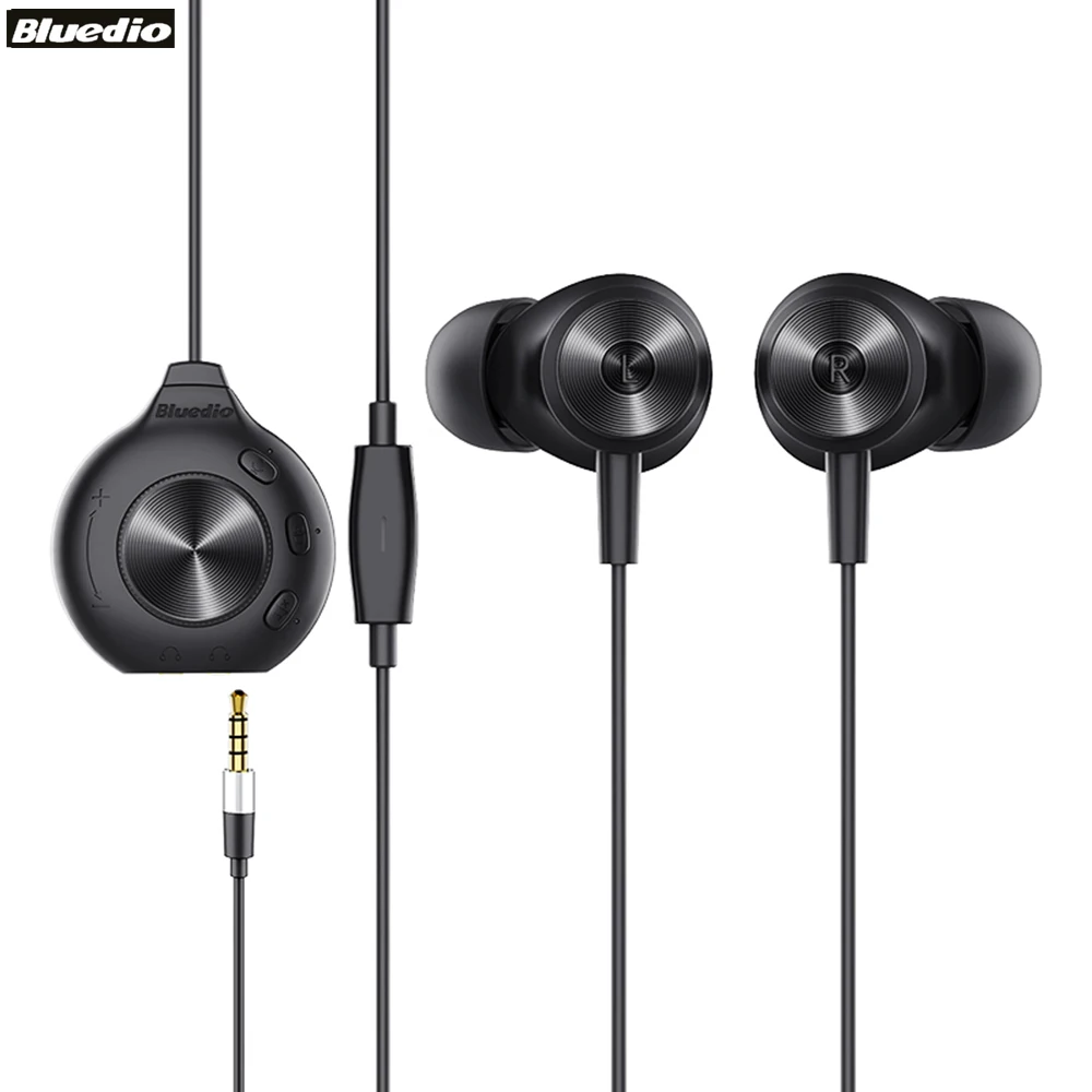 Проводные наушники Bluedio Li pro наушники-вкладыши 7 1 каналов Hi-Fi стерео спортивные