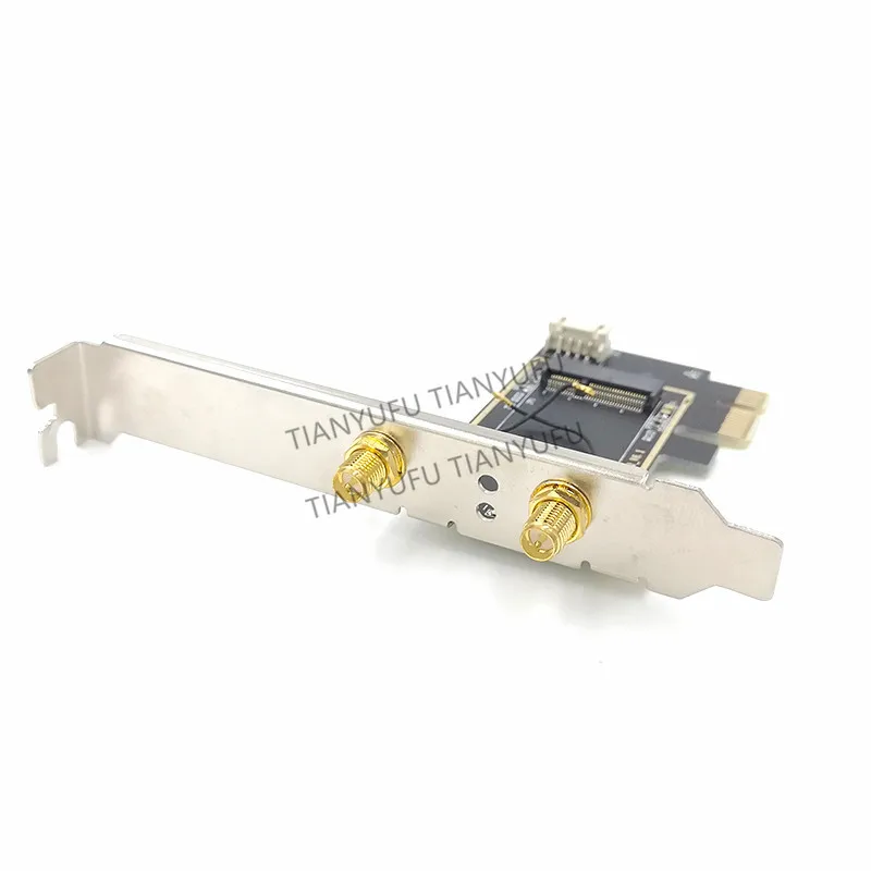 M.2 Вай Фай адаптер M2 Ngff ключ A E к PCI 1X NGFF Поддержка 2230 беспроводная сетевая карта