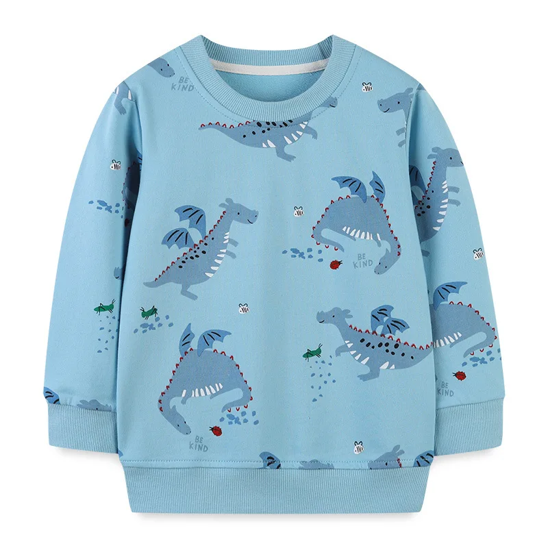 

Boys Kid Children's Clothing Autumn Pachwork Long Sleeve T-shirt for boys Solid Cotton Tops Tees 1004 79
