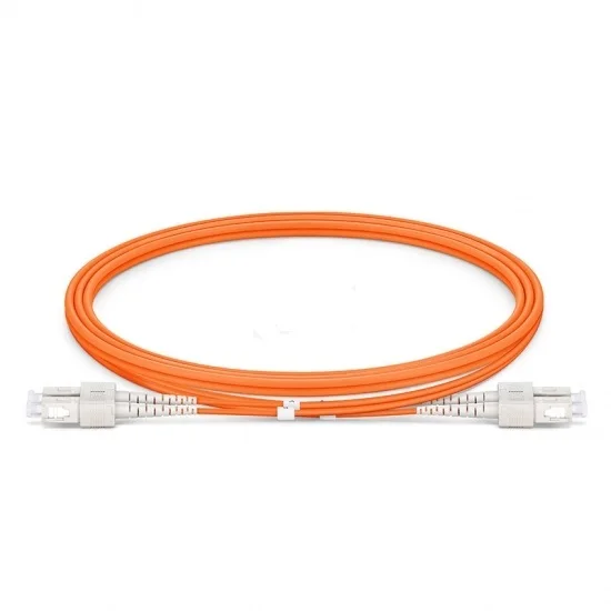 15 м LC SC FC PC UPC патчкорд дуплексный OM2 многомодовый ПВХ 2 0 мм волоконно-оптический