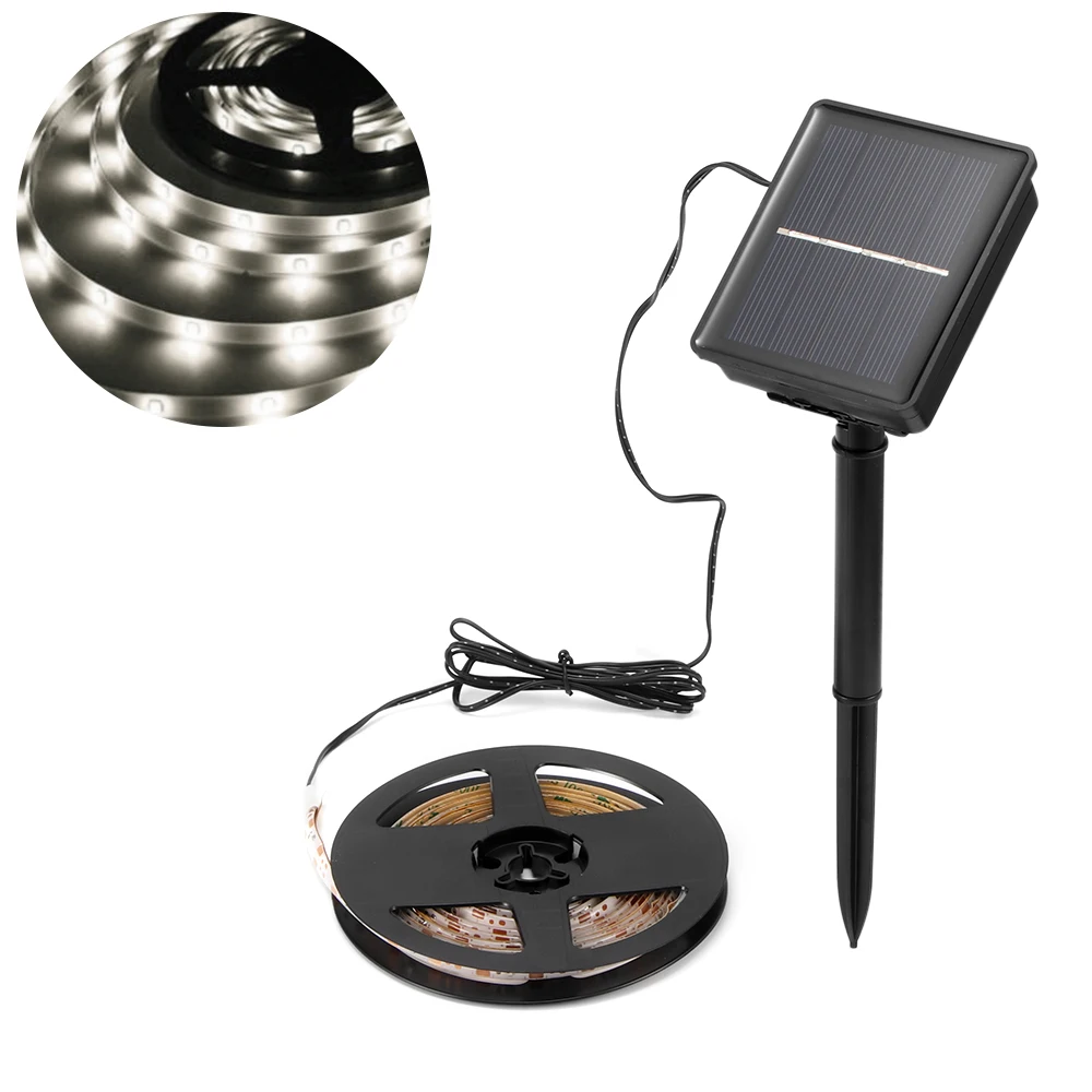 Суперъяркая светодиодная ленсветильник на солнечной батарее 2835 светодиодов