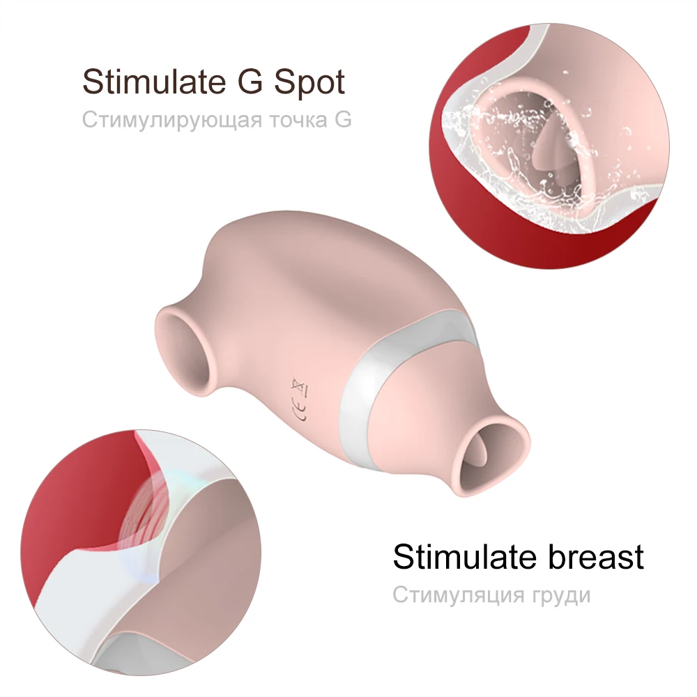 Вибратор для лизания языка вагинальная стимуляция Стимулятор клитора оральное