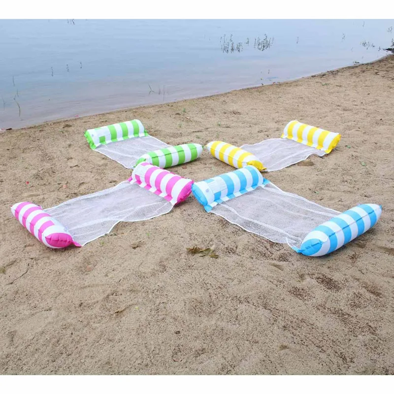 Новый летний водный гамак складной надувной ряд матрас плавательный бассейн