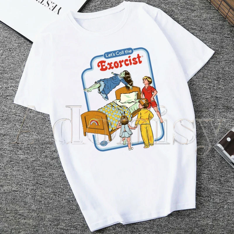 

Demon Scary Cartoon Grim Evil Series Harajuku Tops Summer Tops Tees Women Kawaii T-shirt Clothes Girl T Shirt ,Drop Shipping