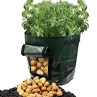 Мешок для выращивания картофеля PE, цветочные мешки для выращивания томатов, овощей, растений, цветов, цветочные горшки для сада