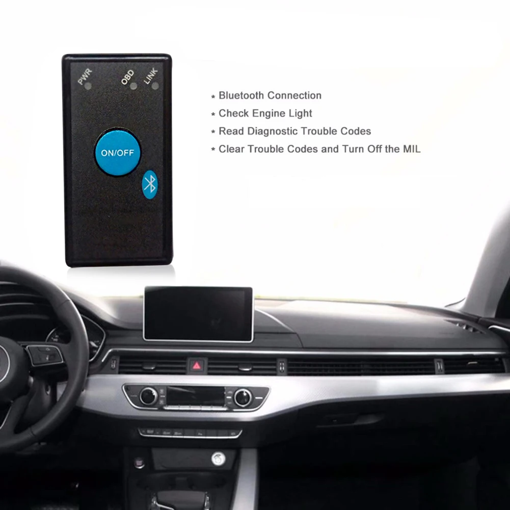 Универсальный сканер OBD2 V2.1 автомобильный OBDII диагностический инструмент OBD 2