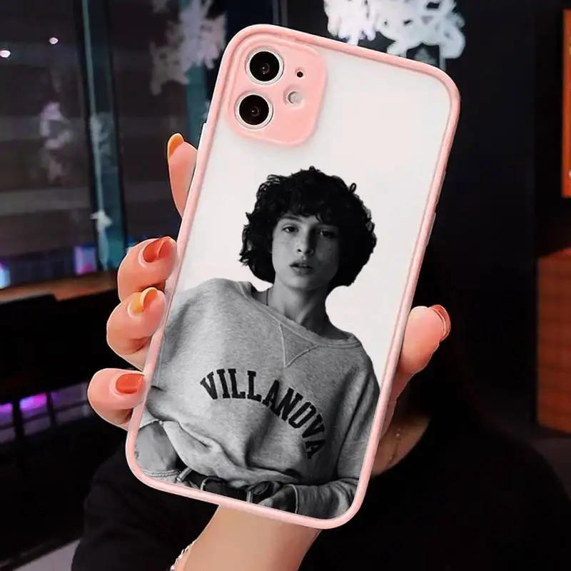 

Finn Wolfhard Stranger Things Phone Cases matte transparent For iphone 7 8 11 12 plus mini x xs xr pro max cover
