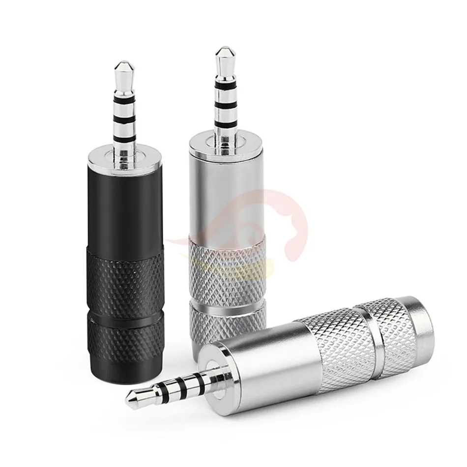 Родиевым Покрытием 2 5 мм разъем для наушников штекерные соединители AK240 320 380